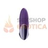 Purple Pleasure estimulador de clitoris con carga USB